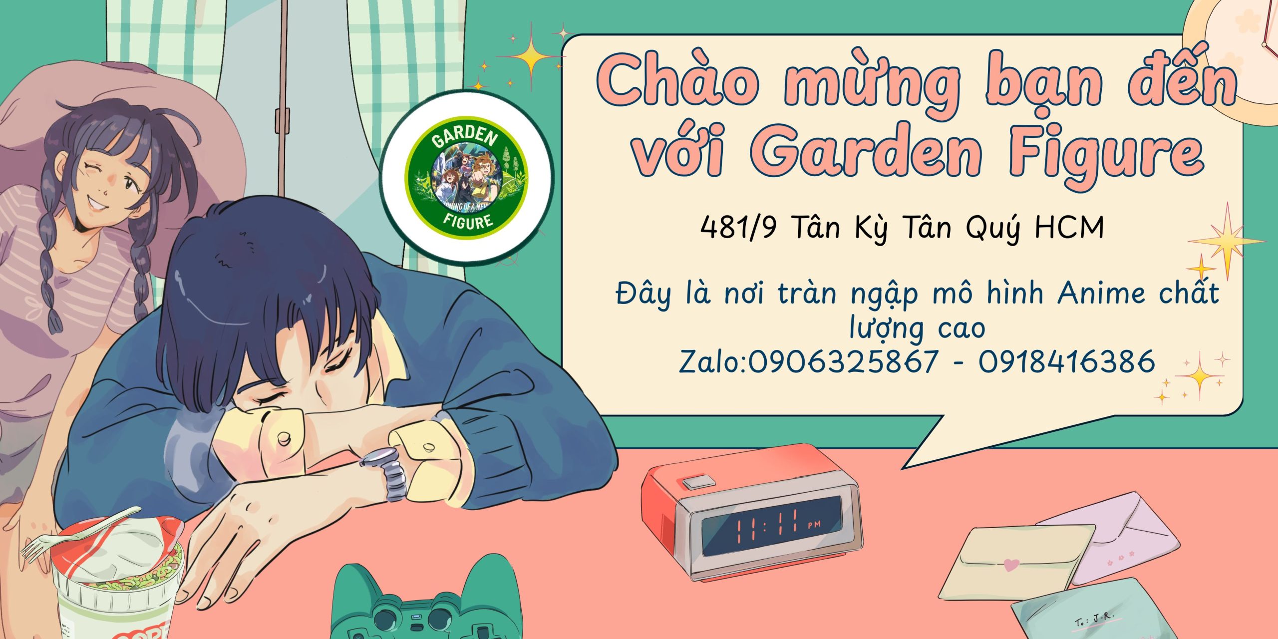 Xin Chào Mừng Bạn đến Với Garden Figure