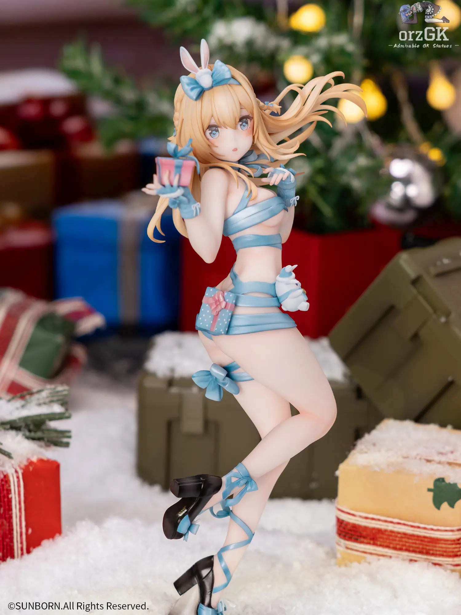 MÔ HÌNH Girls' Frontline 2: Exilium - Suomi KP/-31 - 1/6 - Yukiusagi no Okurimono (Kawa Design) FIGURE CHÍNH HÃNG 1 03