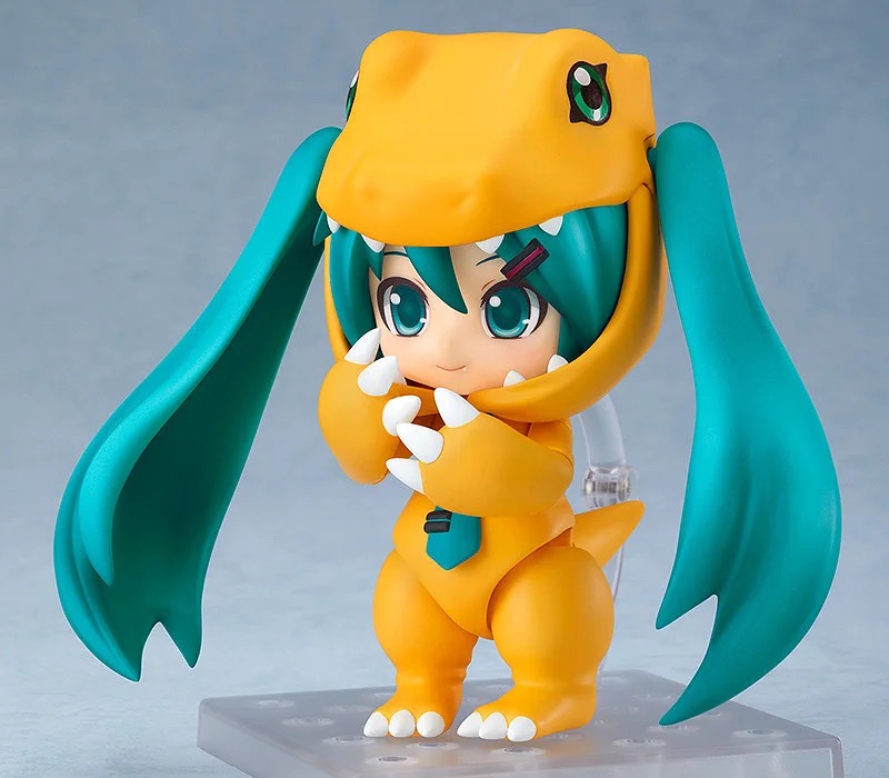 MÔ HÌNH Hatsune Miku - Digimon Adventure - Vocaloid - Nendoroid (#1439) - Kigurumi Agumon Ver. (Good Smile Company, Plex) FIGURE CHÍNH HÃNG 2 213a4e69f36641178e093999a55d6902