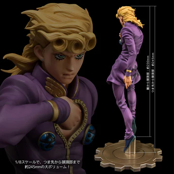 MÔ HÌNH Jojo no Kimyou na Bouken - Ougon no Kaze - Giorno Giovanna - Figure Museum - 1/8 (Sentinel) FIGURE CHÍNH HÃNG 3 6ee02b16 D15d 4c1b Be84 5d75b458e9e9 360x