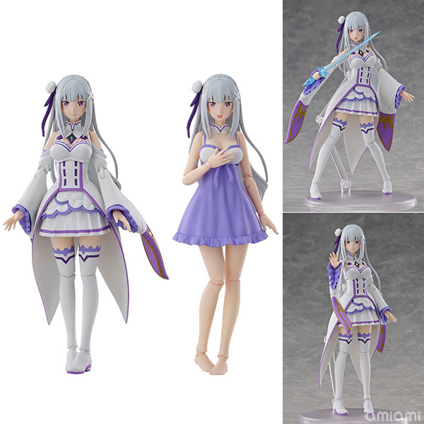 MÔ HÌNH Emilia - Re: Zero - Plastic Model Series (Kadokawa) Model Kit CHÍNH HÃNG 1 FIGURE 191191