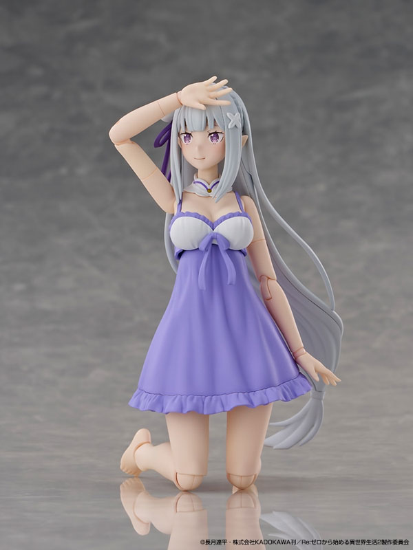 MÔ HÌNH Emilia - Re: Zero - Plastic Model Series (Kadokawa) Model Kit CHÍNH HÃNG 2 FIGURE 191191 08