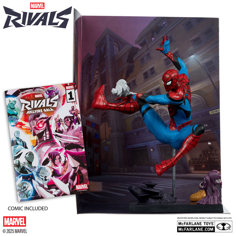 MÔ HÌNH Spider-Man - "Marvel Rivals" - "Scene Figure" #004 - 1/6 Scale Figure (McFarlane Toys) FIGURE CHÍNH HÃNG 1 FIGURE 196252 05