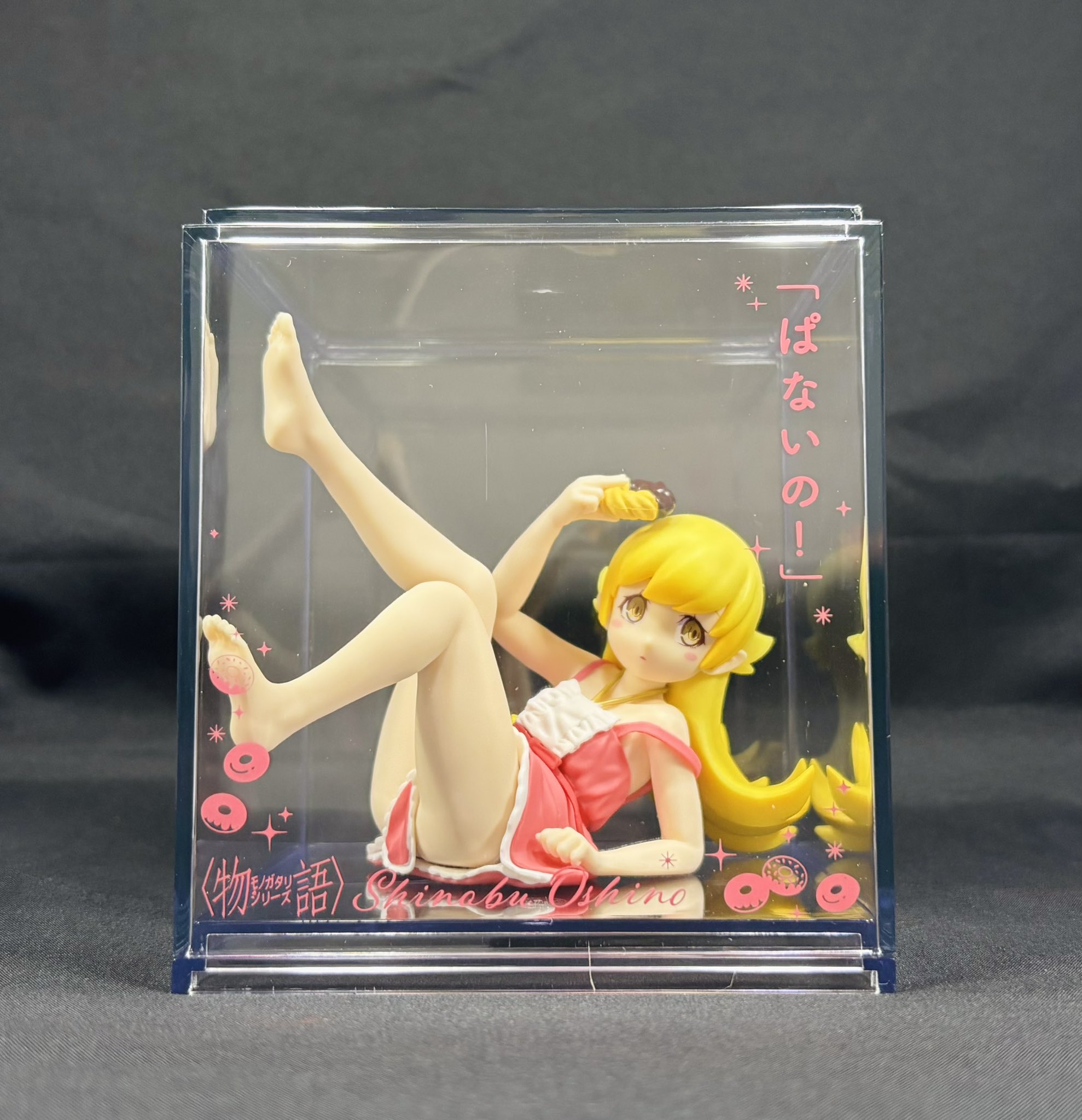 MÔ HÌNH Oshino Shinobu - Monogatari Series - Fig-Cube - Konami Prize Collection (Konami Amusement) FIGURE CHÍNH HÃNG 2 GzblqSVbkAAH 6X