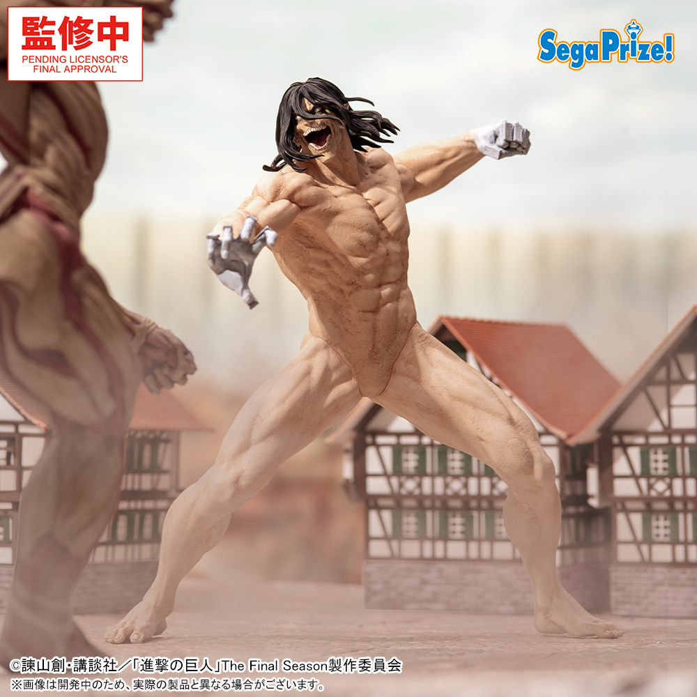 MÔ HÌNH Eren Kyojin - Shingeki no Kyojin The Final Season - Eren Yeager - GigantiX (Sega Fave) FIGURE CHÍNH HÃNG 2 HIFlM4Zb0AAFgBF