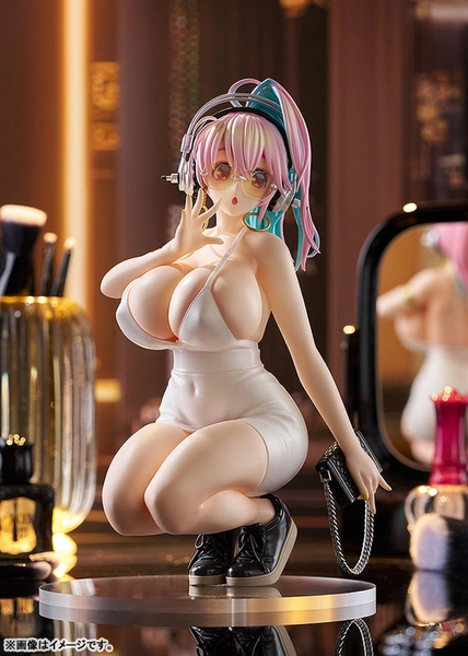 MÔ HÌNH Super Sonico - SoniComi (Super Sonico) - Pop Up Parade L - 15th Mini Dress Ver. (Good Smile Company) FIGURE CHÍNH HÃNG 4 Figure 194808 04 1763721006623