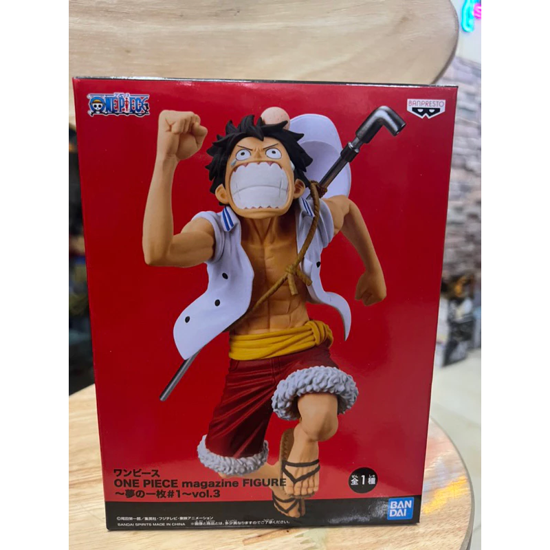 Mô hình Luffy Magazine Vol 3 cực đẹp - Figure One Piece chính hãng Banpresto 3 Vn 11134207 7r98o Lls6058o3hen25