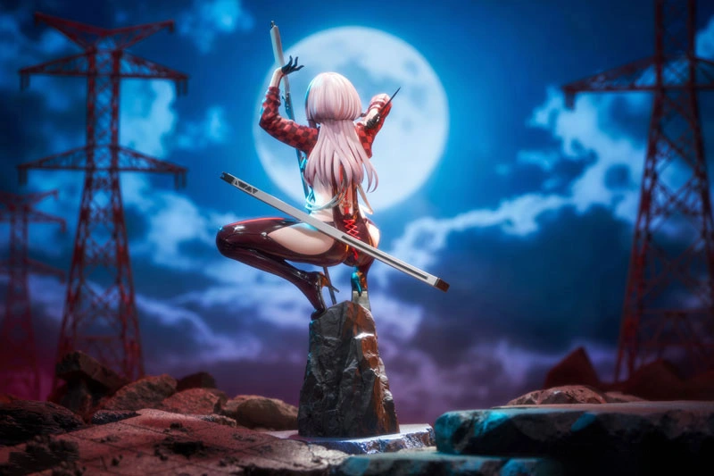 MÔ HÌNH Goddess of Victory: Nikke - Scarlet - S.K.P - 1/10 - Racer's High (Hobby Sakura) FIGURE CHÍNH HÃNG 2 26 1763393544202