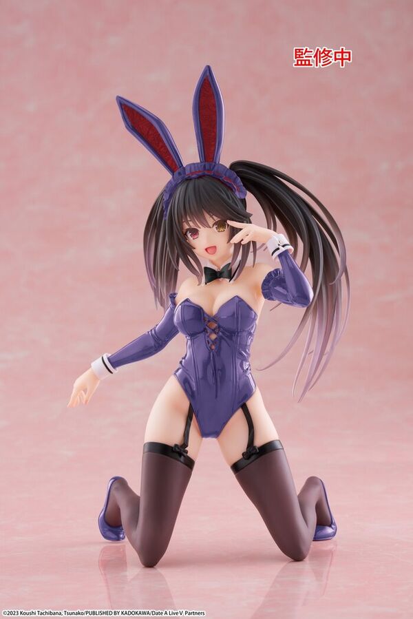 MÔ HÌNH Tokisaki Kurumi - Date A Live V - Desktop Cute - Bunny ver., Renewal (Taito) FIGURE CHÍNH HÃNG 4 2931327 B536e
