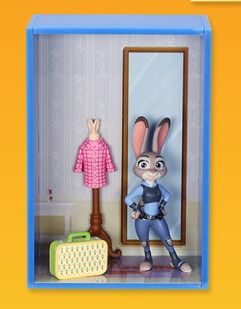 MÔ HÌNH Nick Wilde - Judy Hopps - Officer Clawhauser - Zootopia - Concept Figure ~Break Time~ (FuRyu) FIGURE CHÍNH HÃNG 4 3224259 D82a5