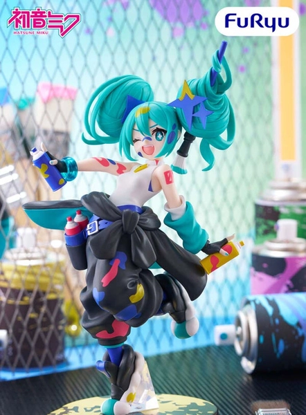 MÔ HÌNH Hatsune Miku - Piapro Characters - Muchute - Paint Girl, Another Color ver. (FuRyu) FIGURE CHÍNH HÃNG 1 3307086 40179 1772849616814