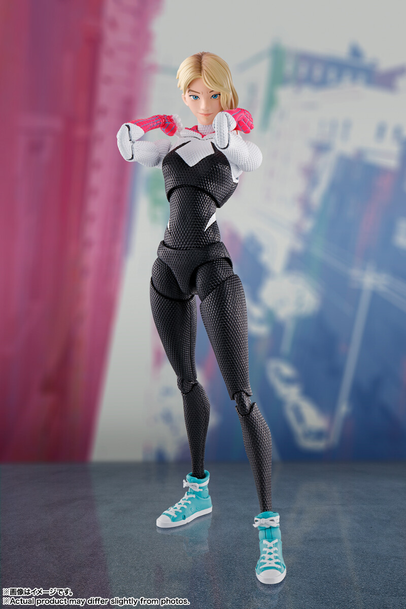 MÔ HÌNH Gwen Stacy (Ghost-Spider) - Spider-Man: Across the Spider-Verse - S.H.Figuarts (Bandai Spirits) FIGURE CHÍNH HÃNG 4 3413855