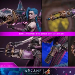 MÔ HÌNH Jinx - Arcane - TV Masterpiece (TMS137) - 1/6 (Hot Toys) FIGURE CHÍNH HÃNG 5 4214286 1756993826446