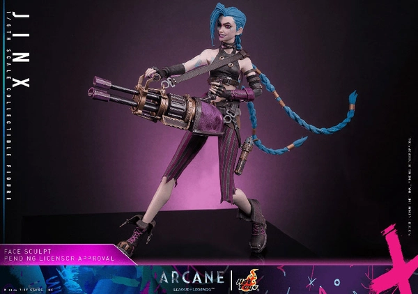 MÔ HÌNH Jinx - Arcane - TV Masterpiece (TMS137) - 1/6 (Hot Toys) FIGURE CHÍNH HÃNG 1 4214293 1756993826442