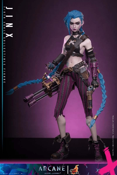 MÔ HÌNH Jinx - Arcane - TV Masterpiece (TMS137) - 1/6 (Hot Toys) FIGURE CHÍNH HÃNG 4 4214294 1756993826443