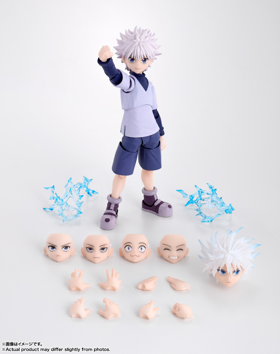 MÔ HÌNH Killua Zoldyck - Hunter × Hunter - S.H.Figuarts (Bandai Spirits) FIGURE CHÍNH HÃNG 5 4226533