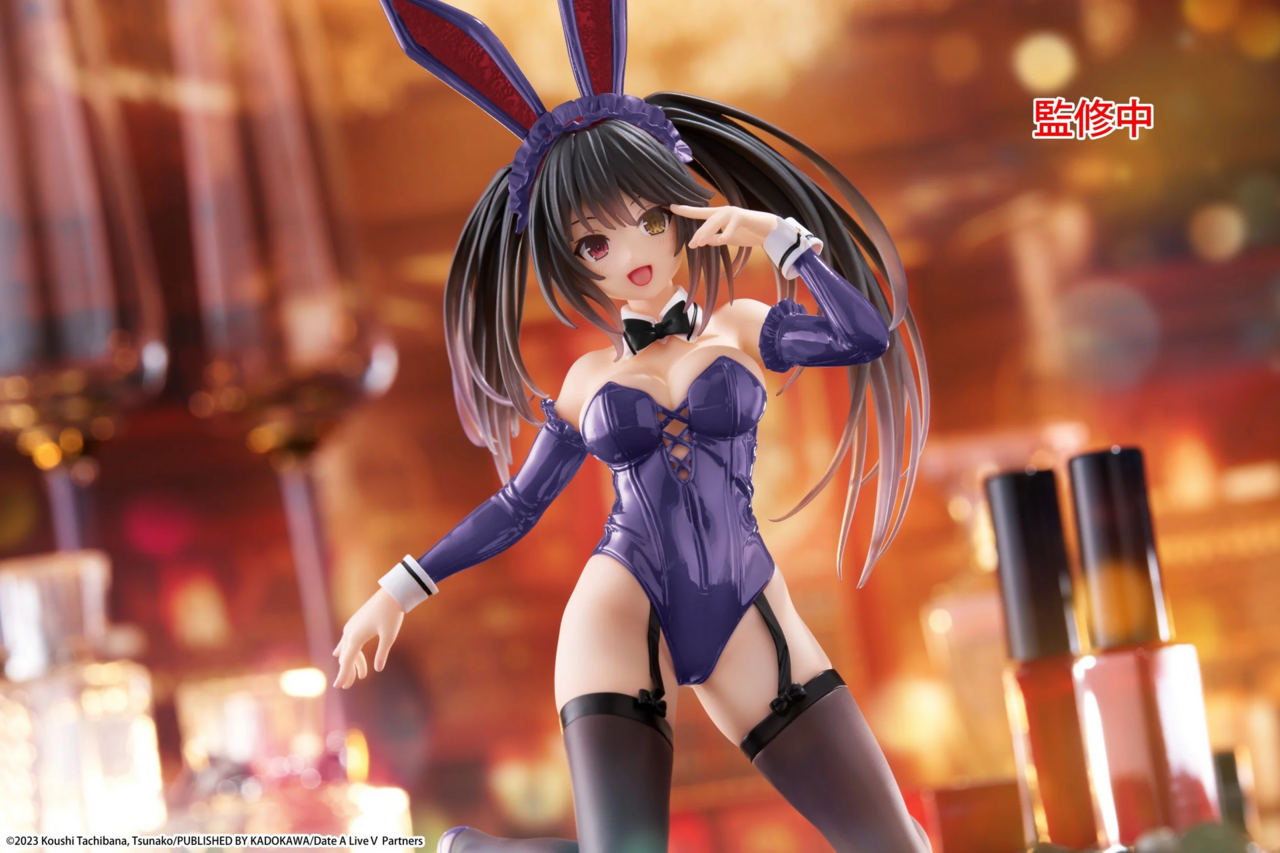 MÔ HÌNH Tokisaki Kurumi - Date A Live V - Desktop Cute - Bunny ver., Renewal (Taito) FIGURE CHÍNH HÃNG 1 4546666