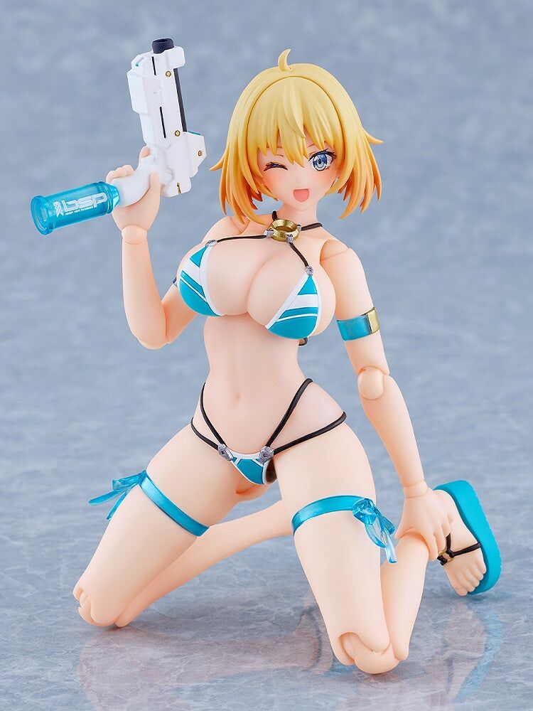MÔ HÌNH Sophia F. Shirring - Swimsuit ver - Bunny Suit Planning- Figma (#674) (Max Factory) FIGURE CHÍNH HÃNG 6 4641758