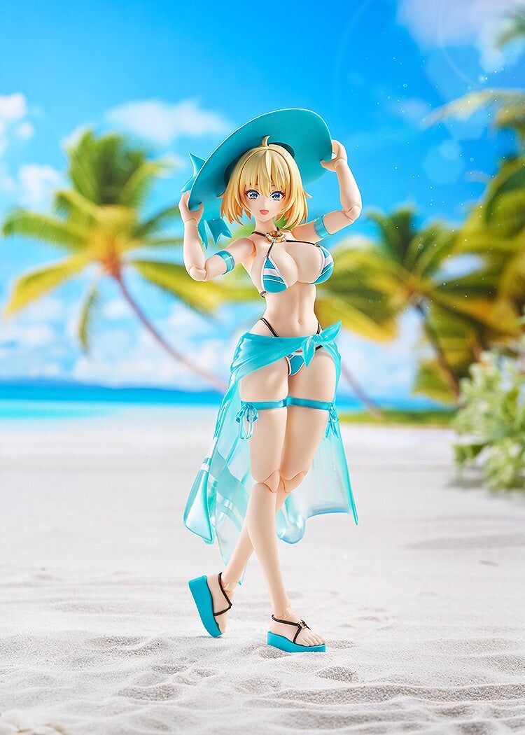 MÔ HÌNH Sophia F. Shirring - Swimsuit ver - Bunny Suit Planning- Figma (#674) (Max Factory) FIGURE CHÍNH HÃNG 1 4641765