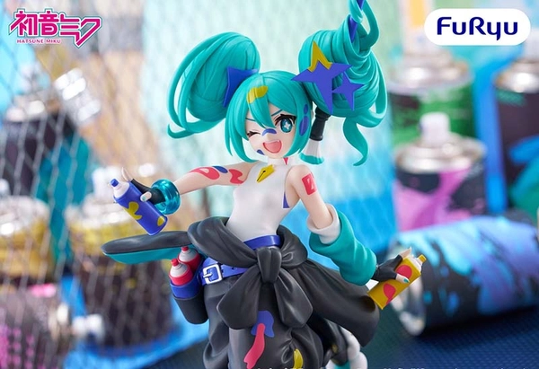 MÔ HÌNH Hatsune Miku - Piapro Characters - Muchute - Paint Girl, Another Color ver. (FuRyu) FIGURE CHÍNH HÃNG 2 4748564 1772849616816