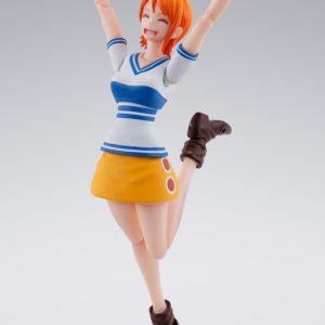 Mô Hình Nami - Romance Dawn - One Piece - S.H.Figuarts (Bandai Spirits) FIGURE CHÍNH HÃNG 10 51VpaW+C50L. AC SL1200