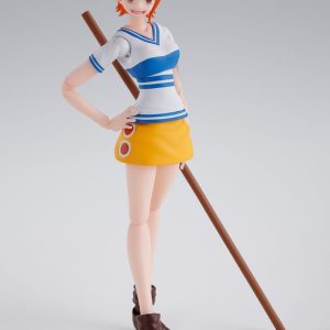 Mô Hình Nami - Romance Dawn - One Piece - S.H.Figuarts (Bandai Spirits) FIGURE CHÍNH HÃNG 9 51ZbuaKe7YL. AC SL1200