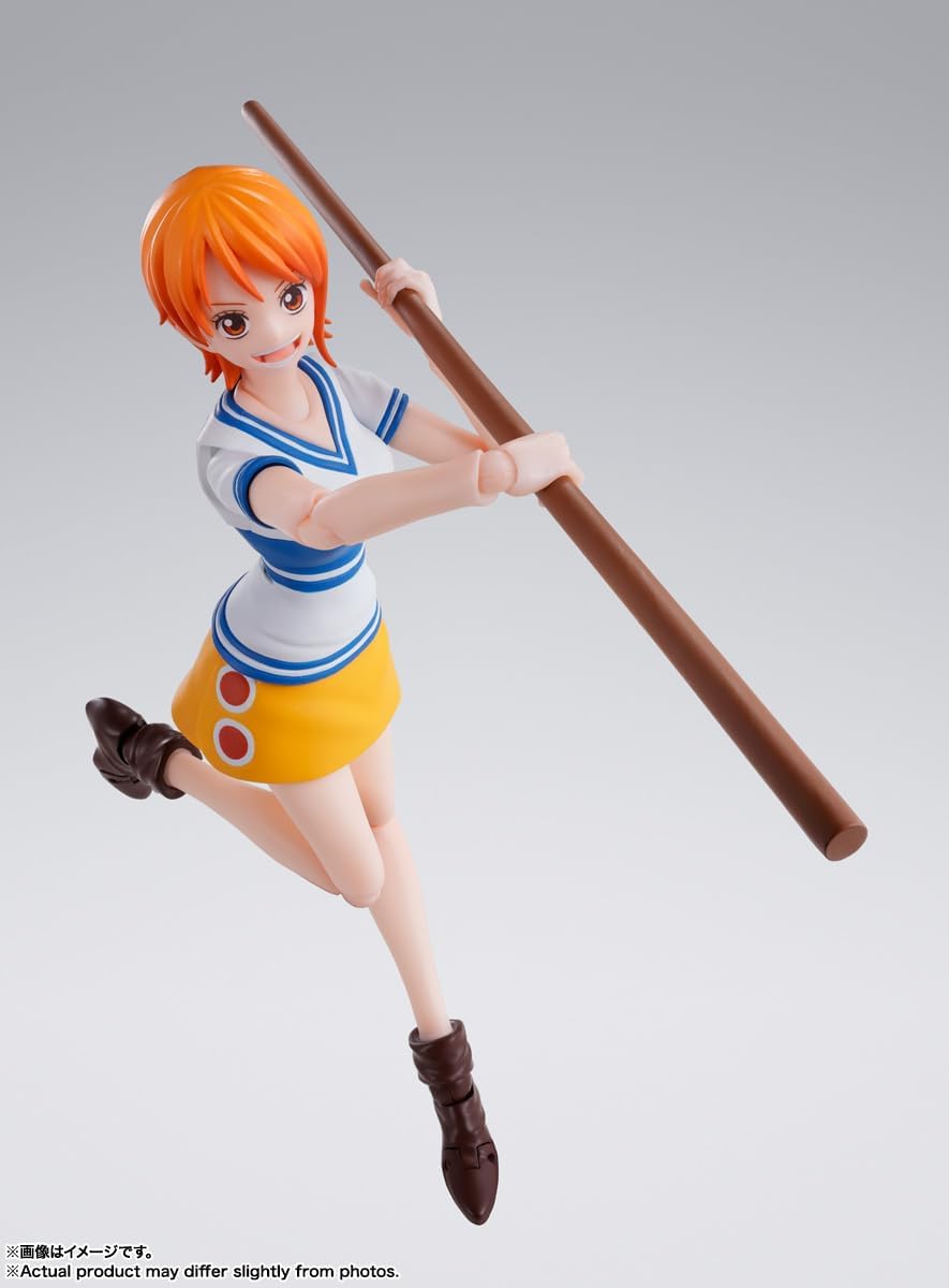 Mô Hình Nami - Romance Dawn - One Piece - S.H.Figuarts (Bandai Spirits) FIGURE CHÍNH HÃNG 1 51e78Qsqd1L. AC SL1200