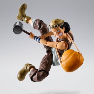 Mô Hình Usopp - Romance Dawn - One Piece - S.H.Figuarts (Bandai Spirits) FIGURE CHÍNH HÃNG 8 71UeFYb0bLL. AC SX679