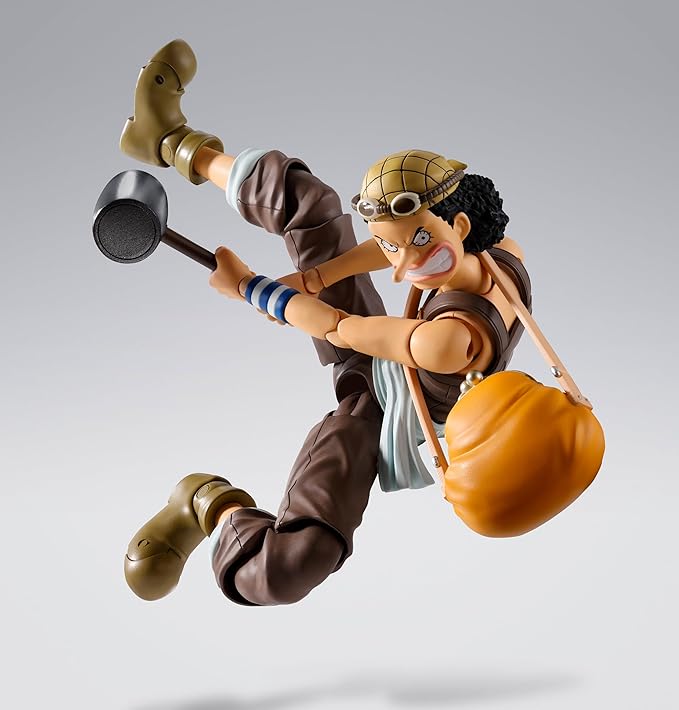 Mô Hình Usopp - Romance Dawn - One Piece - S.H.Figuarts (Bandai Spirits) FIGURE CHÍNH HÃNG 4 71UeFYb0bLL. AC SX679