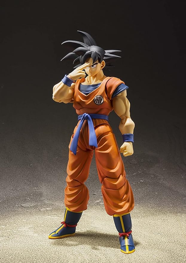 MÔ HÌNH Son Goku - A Saiyan Raised On Earth - Dragon Ball Z - S.H.Figuarts (Bandai Spirits) ACTION FIGURE CHÍNH HÃNG 1 71YZ3ckxxaL. AC SY879
