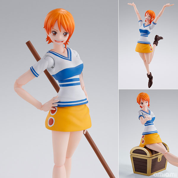 Mô Hình Nami - Romance Dawn - One Piece - S.H.Figuarts (Bandai Spirits) FIGURE CHÍNH HÃNG 2 FIGURE 166843
