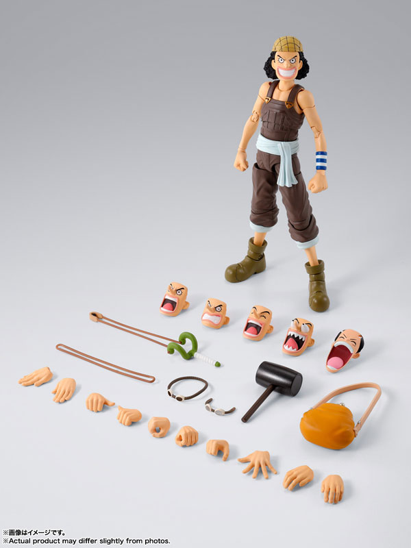 Mô Hình Usopp - Romance Dawn - One Piece - S.H.Figuarts (Bandai Spirits) FIGURE CHÍNH HÃNG 3 FIGURE 187206 06