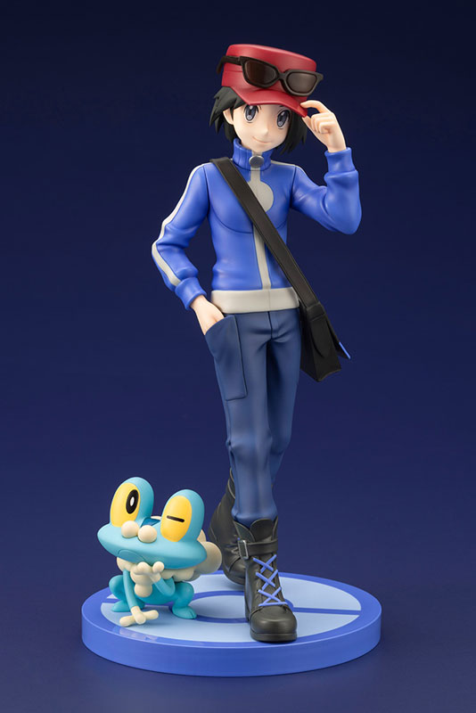MÔ HÌNH ARTFX J "Pokemon" Series Karumu with Froakie 1/8 Complete Figure(Kotobukiya) FIGURE CHÍNH HÃNG 1 FIGURE 188432 01