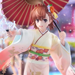 MÔ HÌNH To Aru Kagaku no Railgun T - Misaka Mikoto - KDcolle - 1/7 - Furisode Kimono ver. (Kadokawa) FIGURE CHÍNH HÃNG 5 FIGURE 188693 02