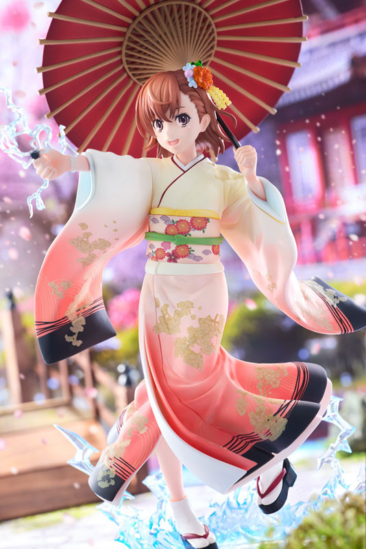 MÔ HÌNH To Aru Kagaku no Railgun T - Misaka Mikoto - KDcolle - 1/7 - Furisode Kimono ver. (Kadokawa) FIGURE CHÍNH HÃNG 4 FIGURE 188693 03