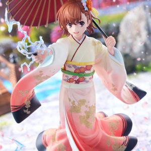MÔ HÌNH To Aru Kagaku no Railgun T - Misaka Mikoto - KDcolle - 1/7 - Furisode Kimono ver. (Kadokawa) FIGURE CHÍNH HÃNG 6 FIGURE 188693 04