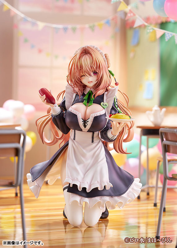 MÔ HÌNH Hanikami, Kanojo wa Koi o Suru - Hiragi Sano - Maid Maison - 1/6 (DMM Factory) FIGURE CHÍNH HÃNG 1 FIGURE 191041 06
