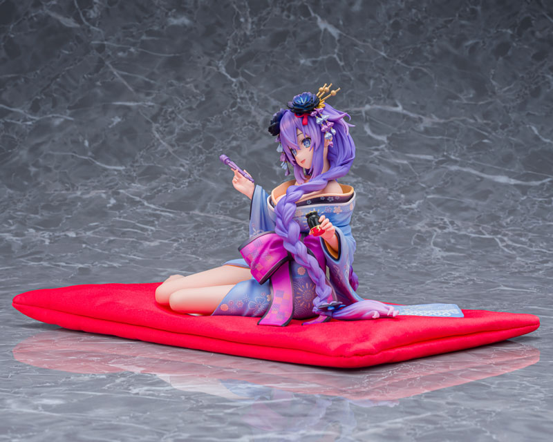 MÔ HÌNH Senran Nin Nin Ninja Taisen Neptune: Shoujo-tachi no Kyouen - Purple Heart - KDcolle - 1/7 - Kimono Ver. (Kadokawa Game Linkage) FIGURE CHÍNH HÃNG 4 FIGURE 191684 04