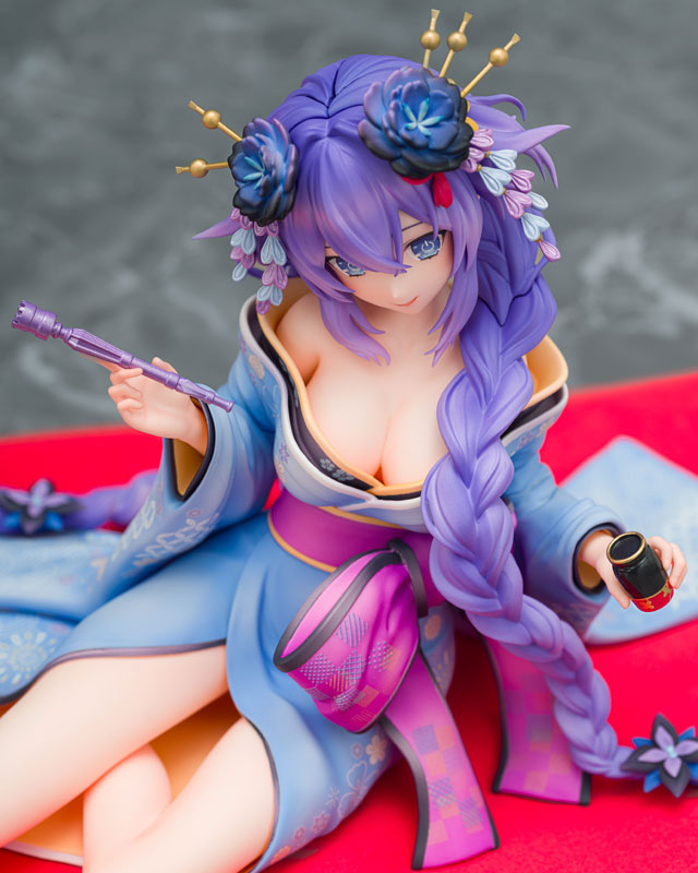 MÔ HÌNH Senran Nin Nin Ninja Taisen Neptune: Shoujo-tachi no Kyouen - Purple Heart - KDcolle - 1/7 - Kimono Ver. (Kadokawa Game Linkage) FIGURE CHÍNH HÃNG 3 FIGURE 191684 06