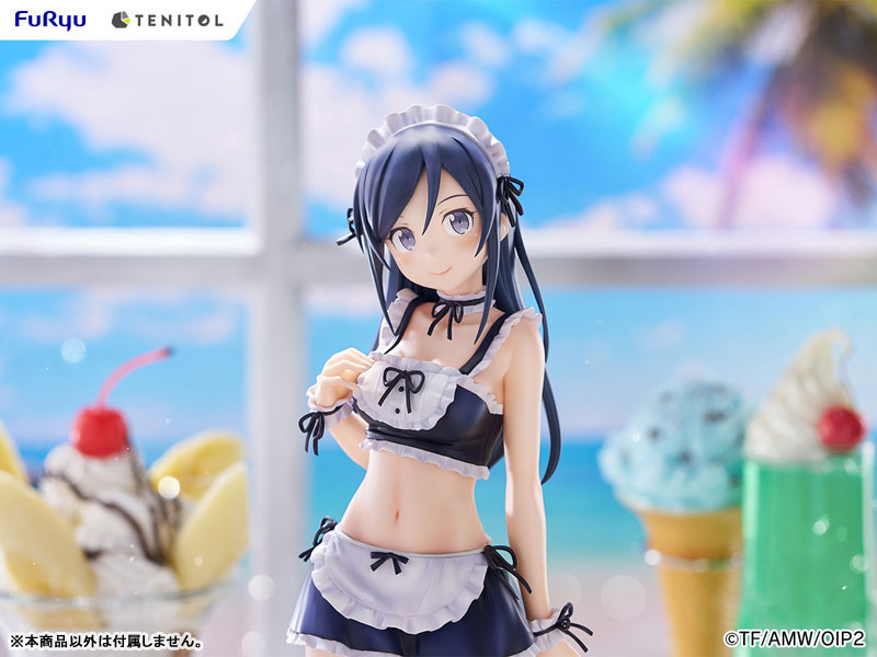 MÔ HÌNH Ore no Imouto ga Konna ni Kawaii Wake ga Nai - Aragaki Ayase - Tenitol - Tenitol Tall - Swimsuit Maid Ver. (FuRyu) FIGURE CHÍNH HÃNG 4 FIGURE 192736 04