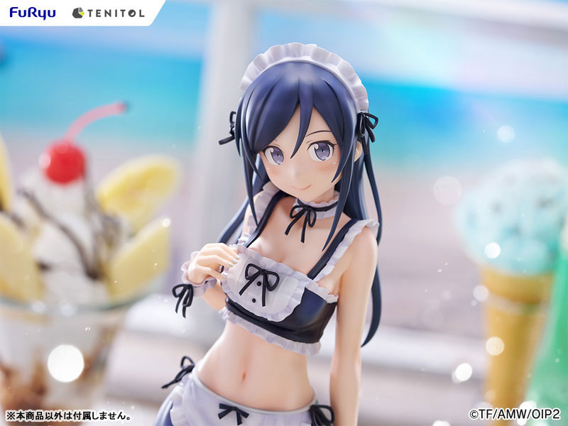 MÔ HÌNH Ore no Imouto ga Konna ni Kawaii Wake ga Nai - Aragaki Ayase - Tenitol - Tenitol Tall - Swimsuit Maid Ver. (FuRyu) FIGURE CHÍNH HÃNG 3 FIGURE 192736 05