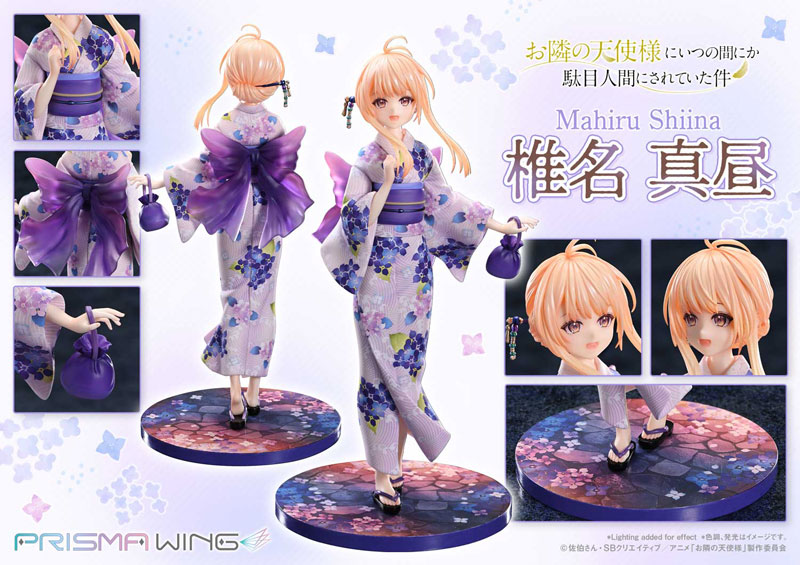 MÔ HÌNH Otonari no Tenshi-sama ni Itsunomanika Dame Ningen ni Sareteita Ken - Shiina Mahiru - Prisma Wing (PWOTD-01S) - 1/7 - Bonus Version (Prime 1 Studio) FIGURE CHÍNH HÃNG 5 FIGURE 192780 05