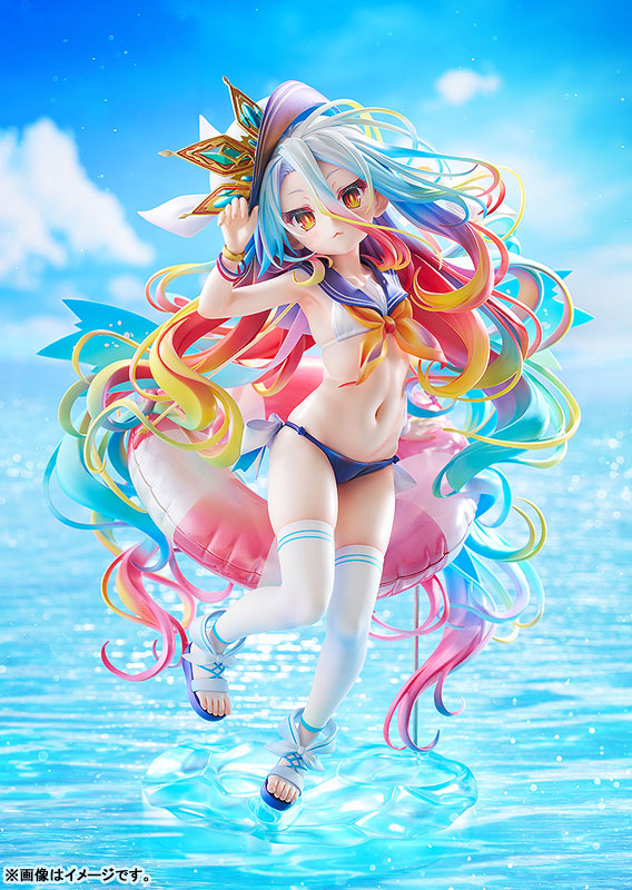 MÔ HÌNH No Game No Life - Shiro - 1/7 - Sailor-Style Swimsuit Ver. (Good Smile Company) FIGURE CHÍNH HÃNG 1 FIGURE 196957 02