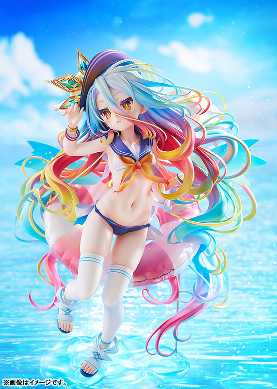 MÔ HÌNH No Game No Life - Shiro - 1/7 - Sailor-Style Swimsuit Ver. (Good Smile Company) FIGURE CHÍNH HÃNG 4 FIGURE 196957 04