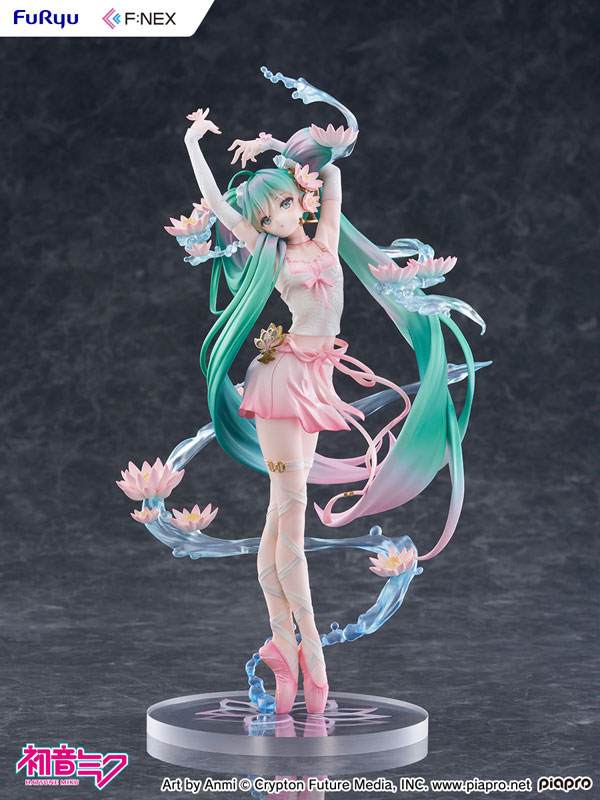 MÔ HÌNH Vocaloid - Hatsune Miku - F:Nex - 1/7 - Water Lily Ver. (FuRyu) FIGURE CHÍNH HÃNG 1 FIGURE 197378 10