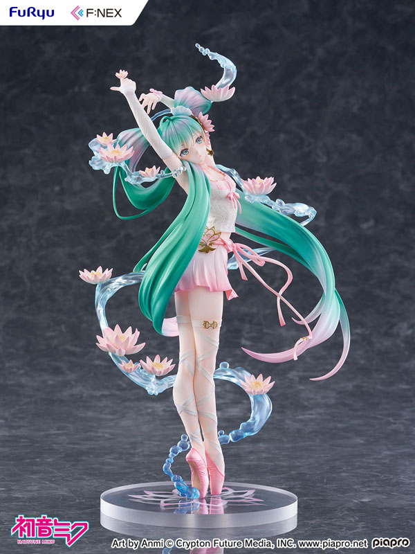 MÔ HÌNH Vocaloid - Hatsune Miku - F:Nex - 1/7 - Water Lily Ver. (FuRyu) FIGURE CHÍNH HÃNG 5 FIGURE 197378 11