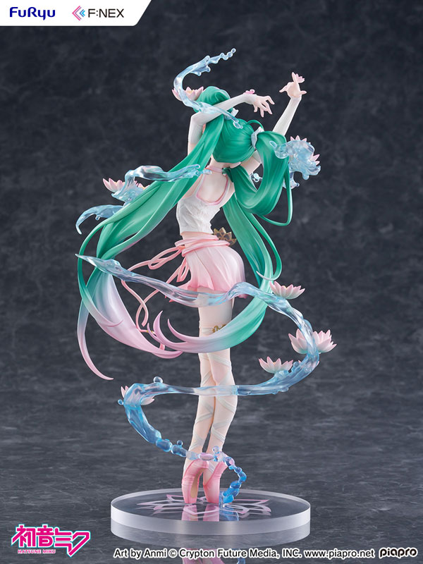 MÔ HÌNH Vocaloid - Hatsune Miku - F:Nex - 1/7 - Water Lily Ver. (FuRyu) FIGURE CHÍNH HÃNG 4 FIGURE 197378 12