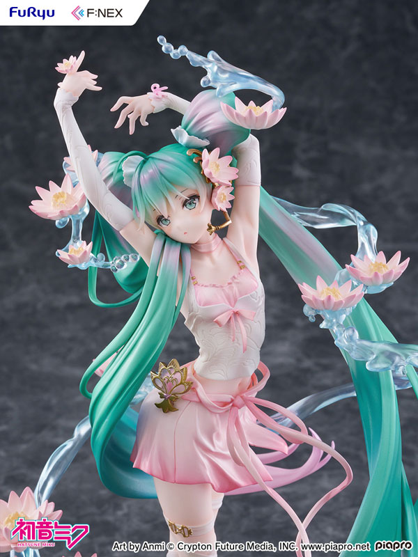 MÔ HÌNH Vocaloid - Hatsune Miku - F:Nex - 1/7 - Water Lily Ver. (FuRyu) FIGURE CHÍNH HÃNG 2 FIGURE 197378 14
