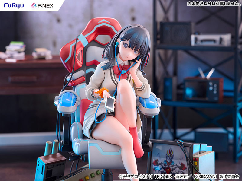 MÔ HÌNH SSSS.Gridman - Takarada Rikka - F:Nex - 1/7 - Gaming Chair Ver. (FuRyu) FIGURE CHÍNH HÃNG 2 FIGURE 197426 05