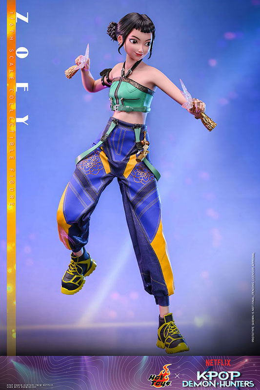 MÔ HÌNH KPop Demon Hunters - Zoey - 1/6 (Hot Toys) FIGURE CHÍNH HÃNG 4 FIGURE 197721 04